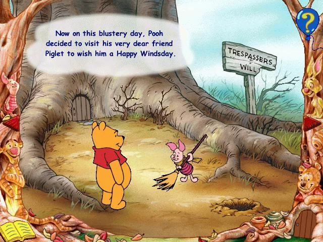 Изображение игры: Winnie The Pooh And The Blustery Day: Activity Center