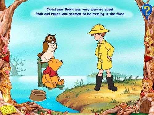 Изображение игры: Winnie The Pooh And The Blustery Day: Activity Center