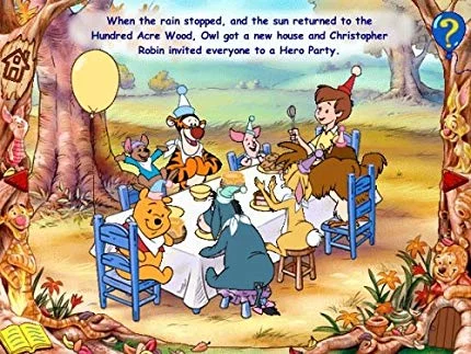 Изображение игры: Winnie The Pooh And The Blustery Day: Activity Center