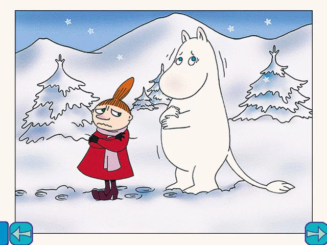 Изображение игры: Moomintrolls: Wonder Winterland