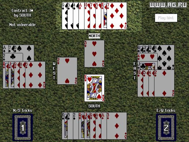 Изображение игры: Bridge Deluxe 2 with Omar Sharif Enhanced CD-ROM