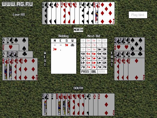 Изображение игры: Bridge Deluxe 2 with Omar Sharif Enhanced CD-ROM