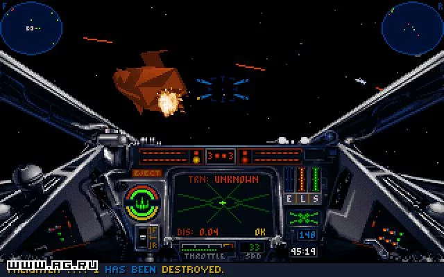 Изображение игры: Star Wars: X-Wing Collector's CD-ROM