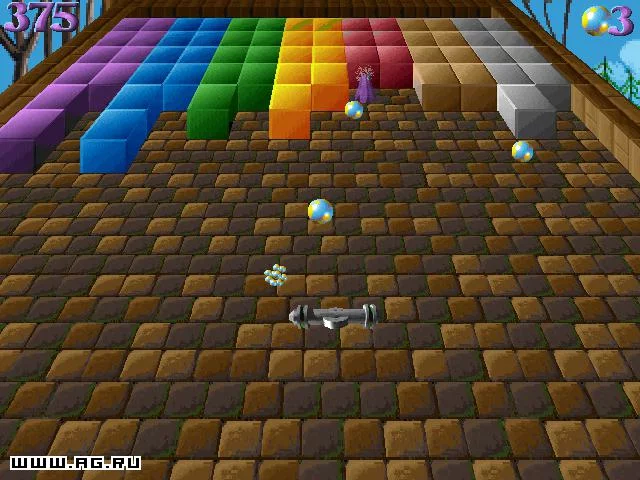 Изображение игры: 3D Brick Busters