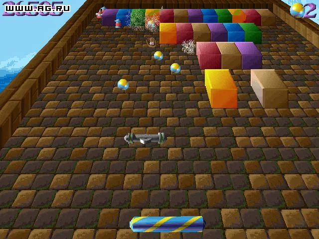 Изображение игры: 3D Brick Busters