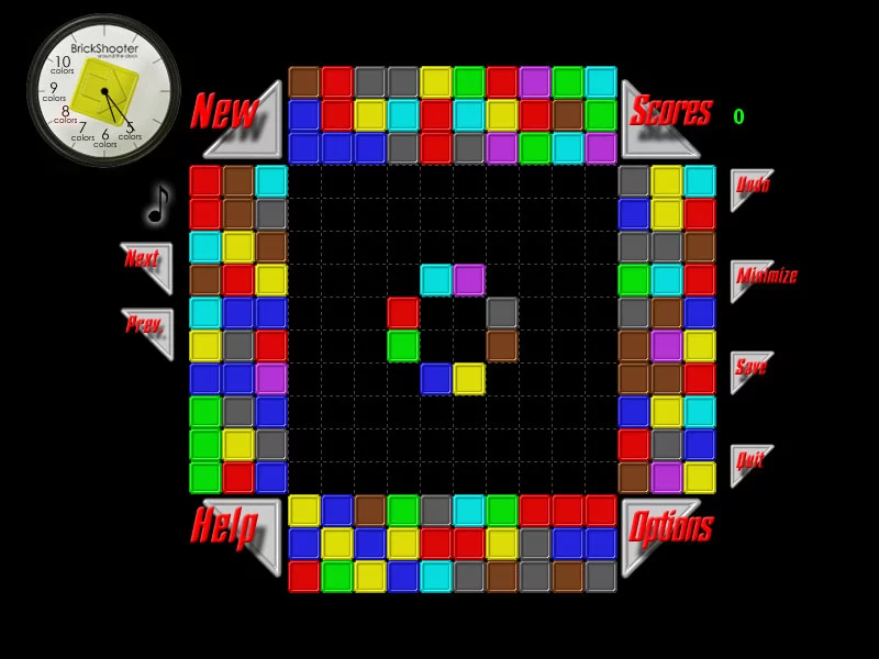 Изображение игры: BrickShooter