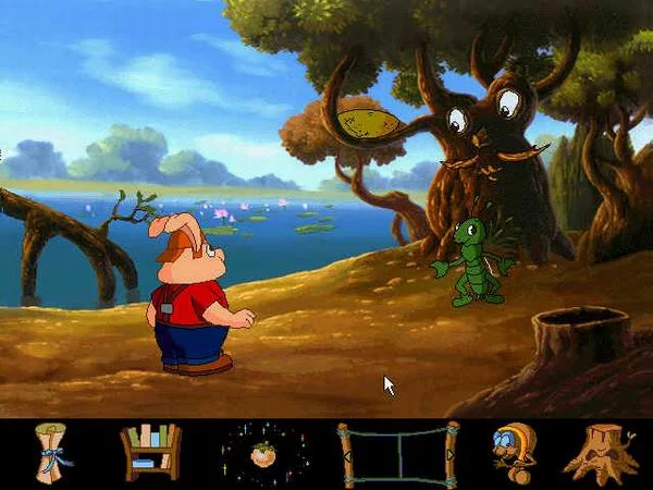 Изображение игры: Pong Pong's Learning Adventure: Insects and Plants