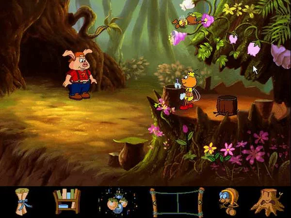 Изображение игры: Pong Pong's Learning Adventure: Insects and Plants