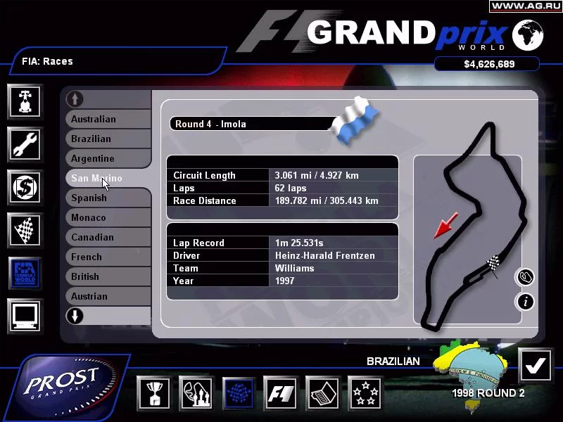 Изображение игры: Grand Prix World