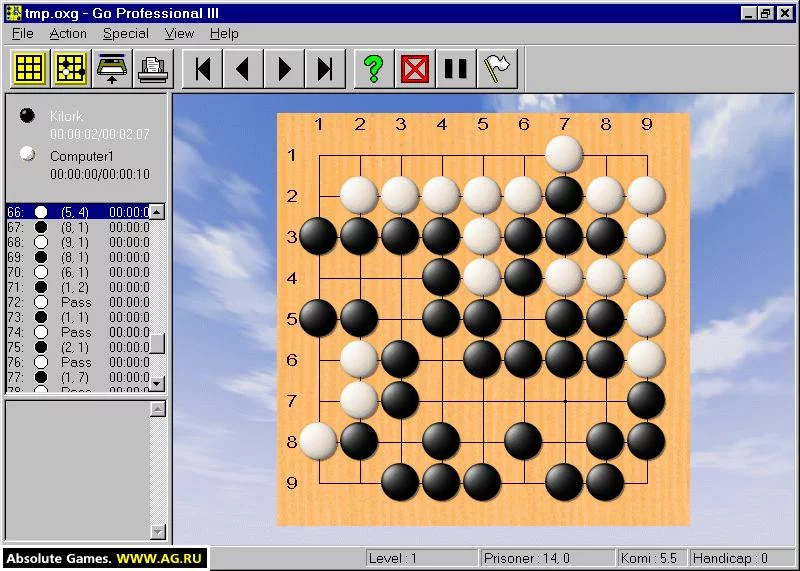 Изображение игры: Go Professional 3
