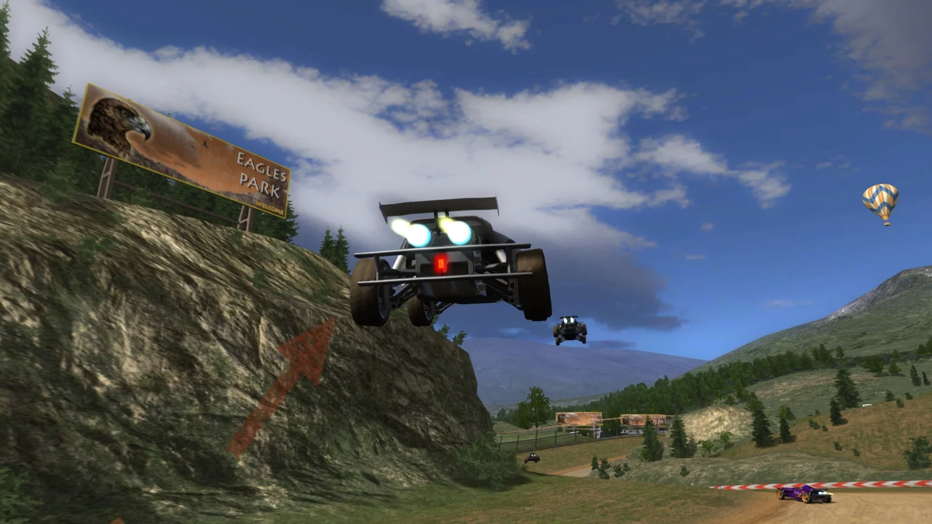Изображение игры: Nitro Stunt Racing: Stage 1