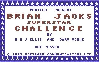 Изображение игры: Brian Jacks Superstar Challenge