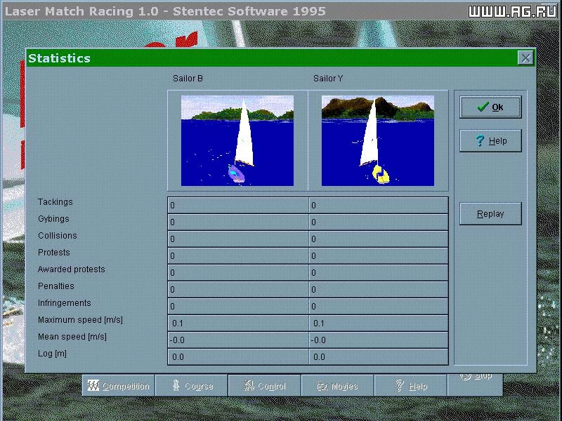 Изображение игры: Laser Match Racing