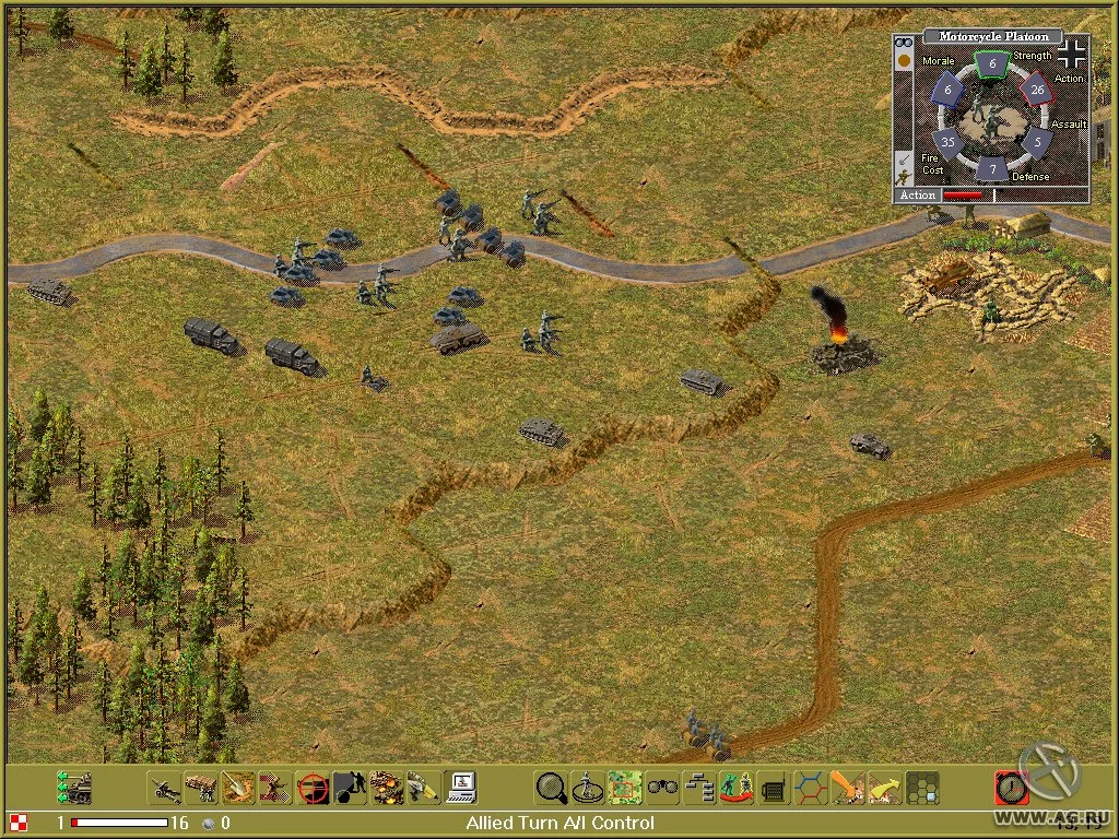 Изображение игры: East Front 2: Fall of the Reich