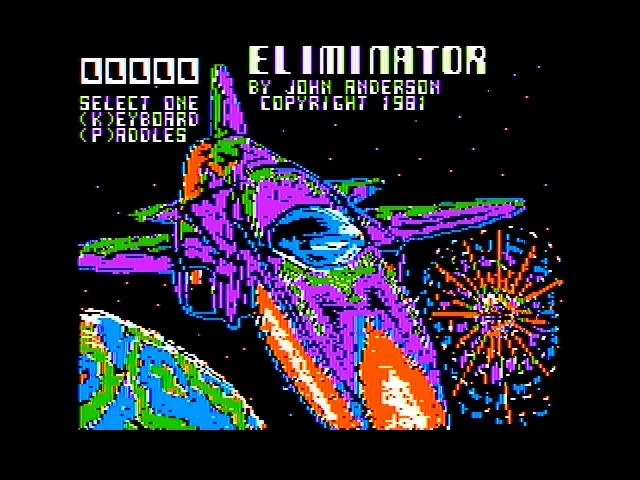Изображение игры: Eliminator (1982)