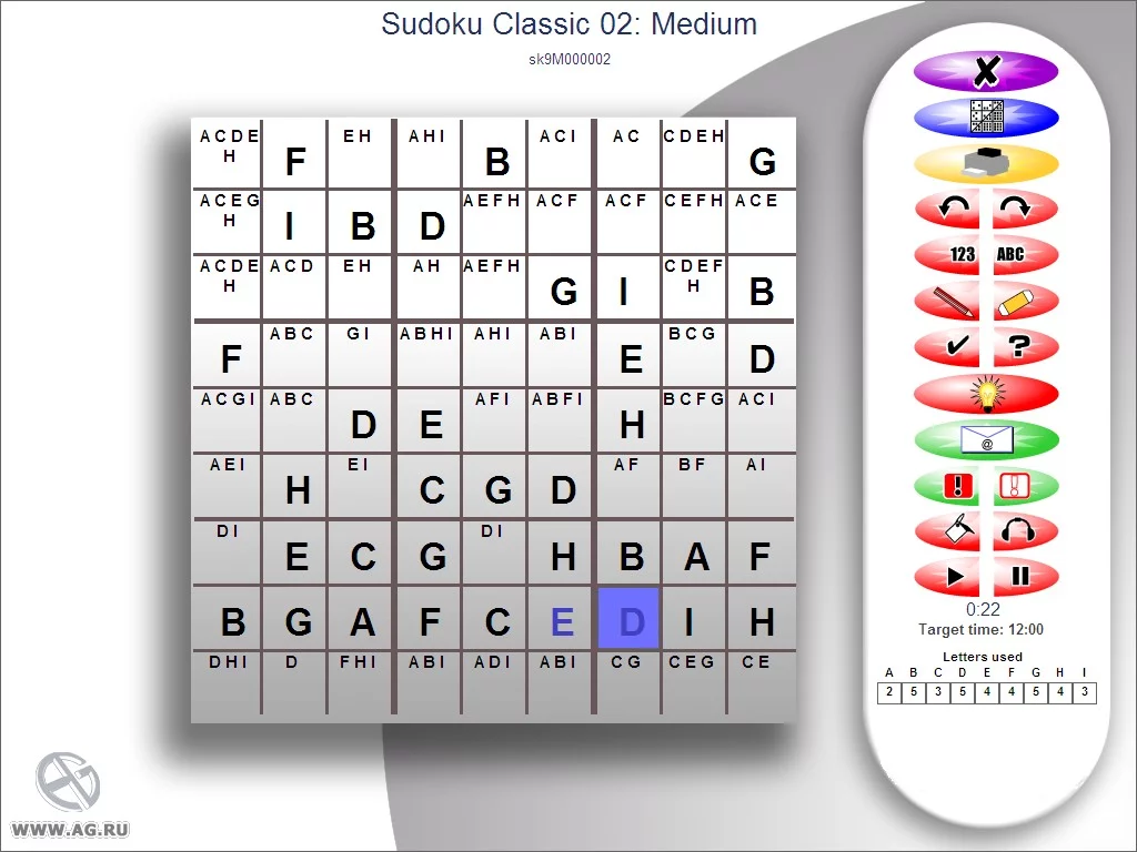 Изображение игры: 15,000 Sudoku Puzzles