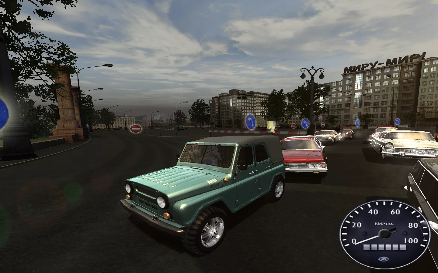 Изображение игры: Moscow Racer: Автолегенды СССР
