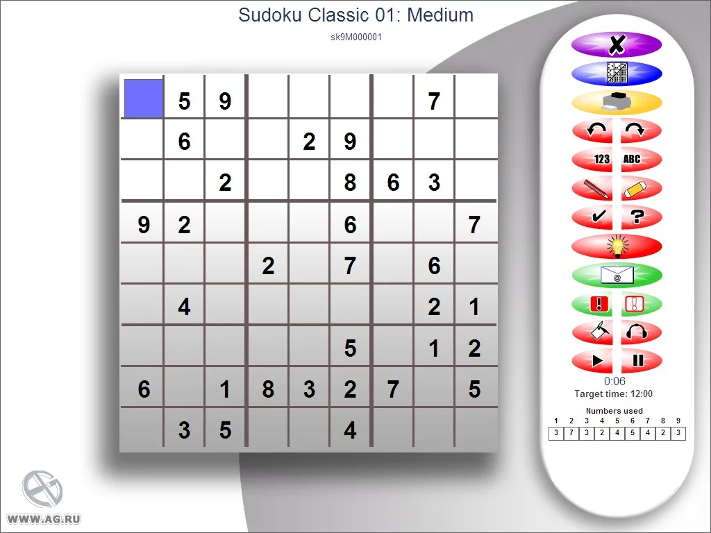 Изображение игры: 15,000 Sudoku Puzzles