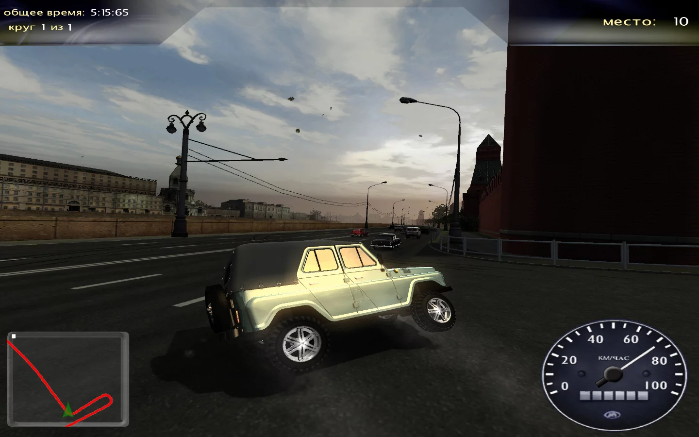 Изображение игры: Moscow Racer: Автолегенды СССР
