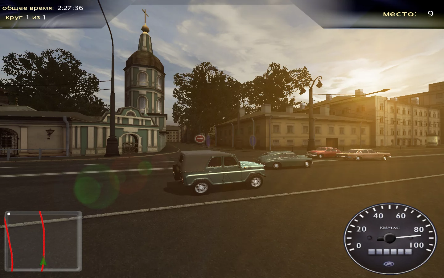 Изображение игры: Moscow Racer: Автолегенды СССР
