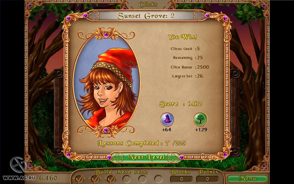 Изображение игры: Hoyle Enchanted Puzzles