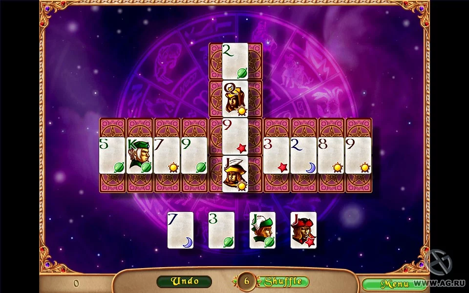 Изображение игры: Hoyle Enchanted Puzzles