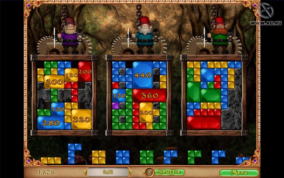 Изображение игры: Hoyle Enchanted Puzzles