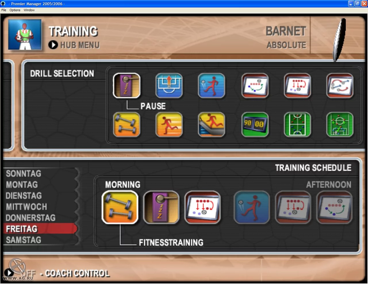 Изображение игры: Premier Manager 2005-2006