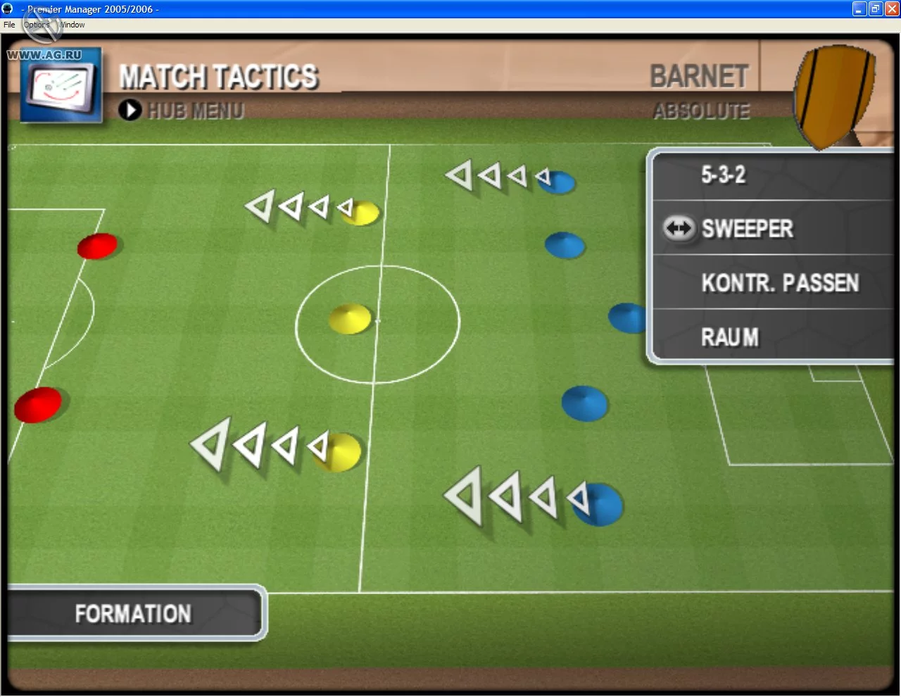 Изображение игры: Premier Manager 2005-2006