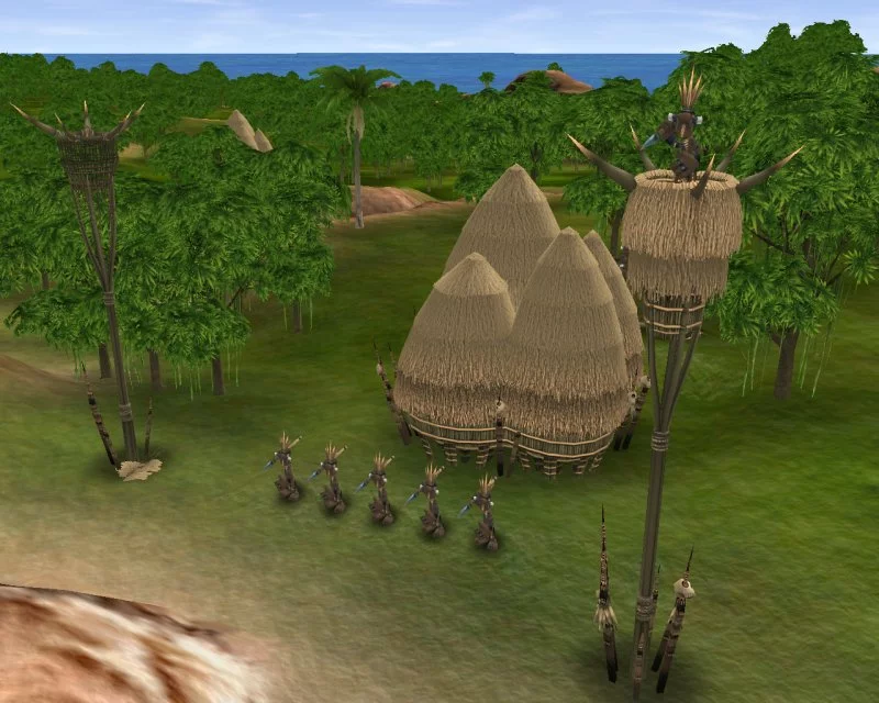 Изображение игры: Tribal Trouble