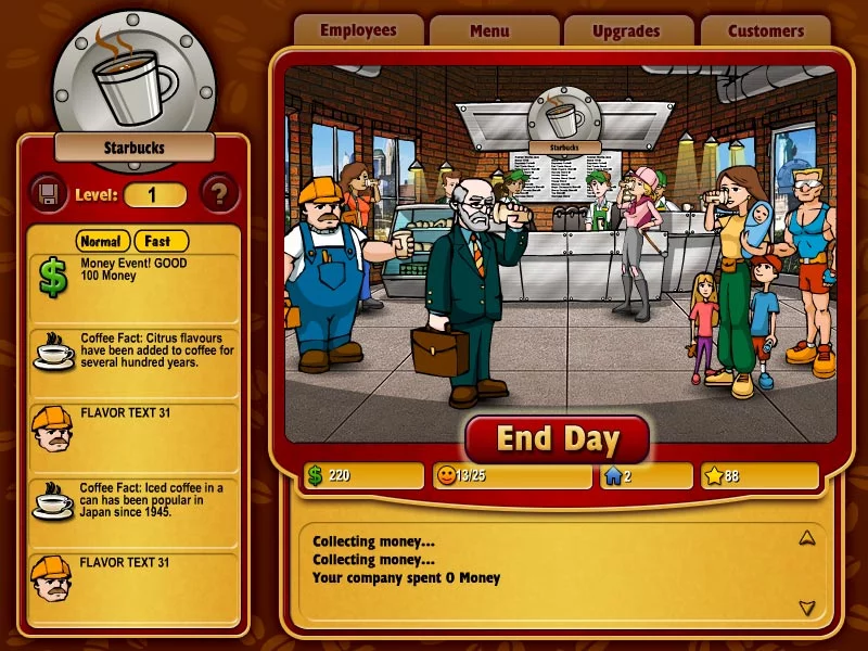 Изображение игры: Coffee Tycoon