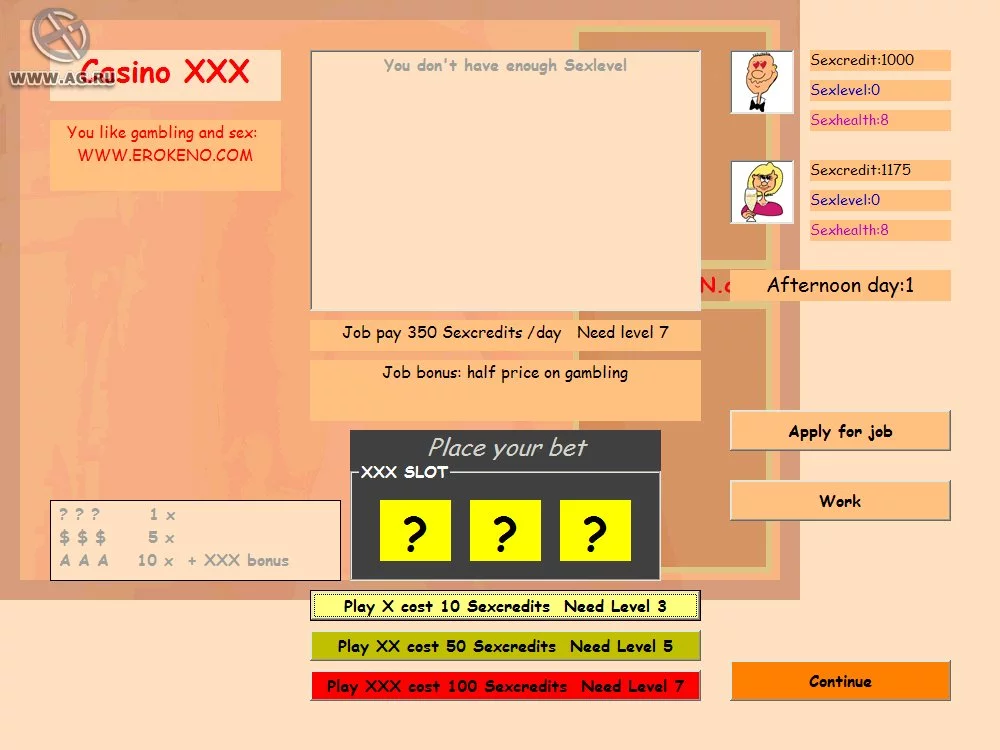 Изображение игры: XXX Tycoon
