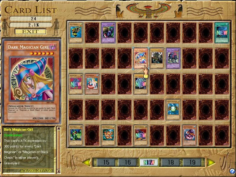 Изображение игры: Yu-Gi-Oh! Online
