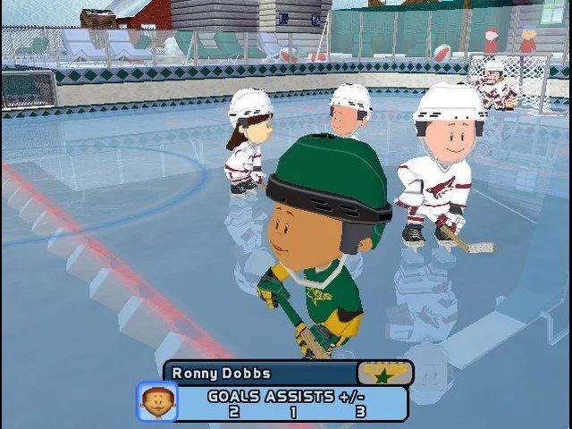 Изображение игры: Backyard Hockey 2005