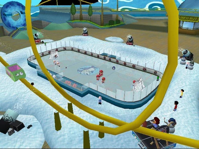Изображение игры: Backyard Hockey 2005