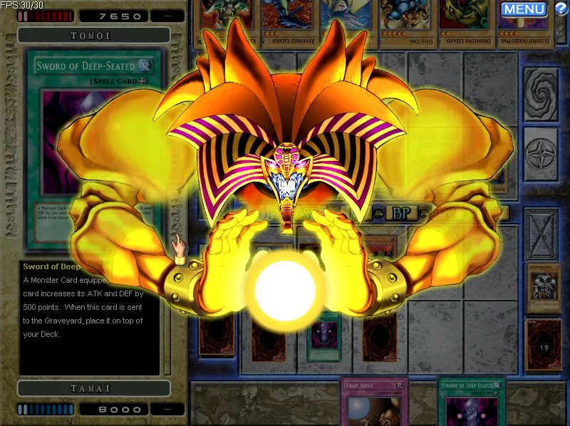 Изображение игры: Yu-Gi-Oh! Online