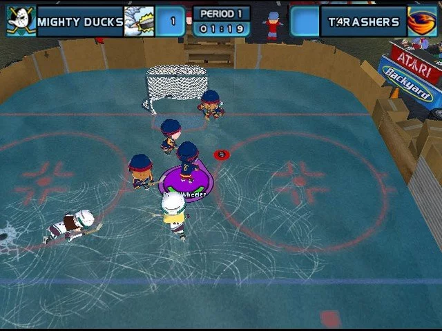 Изображение игры: Backyard Hockey 2005
