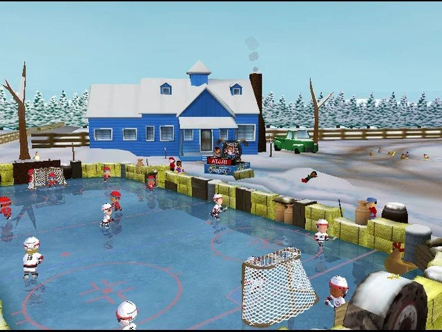 Изображение игры: Backyard Hockey 2005