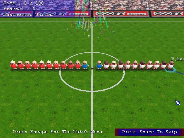 Изображение игры: GOOFY Soccer