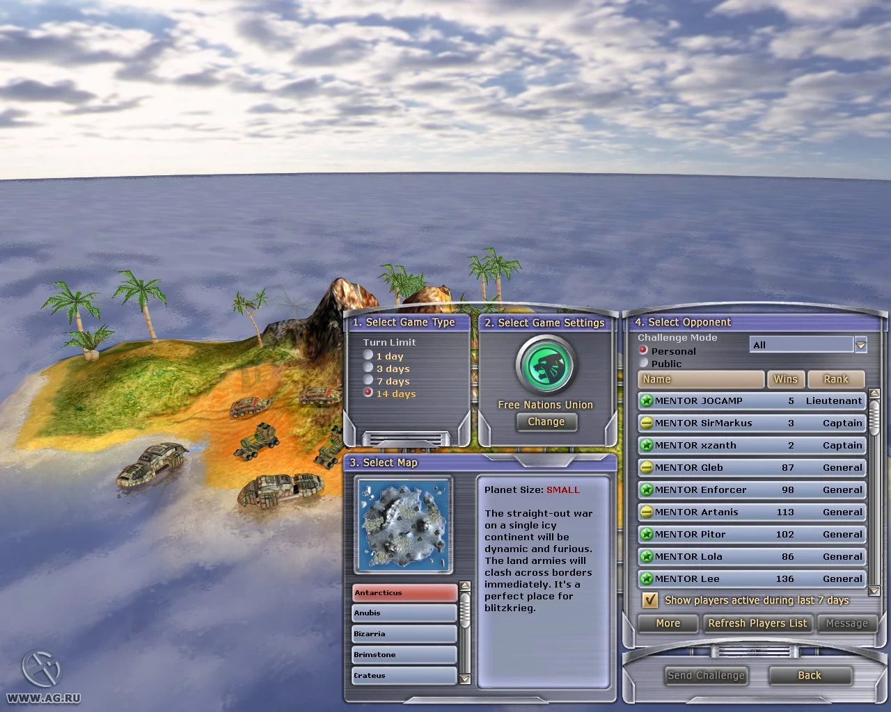 Изображение игры: Massive Assault Network