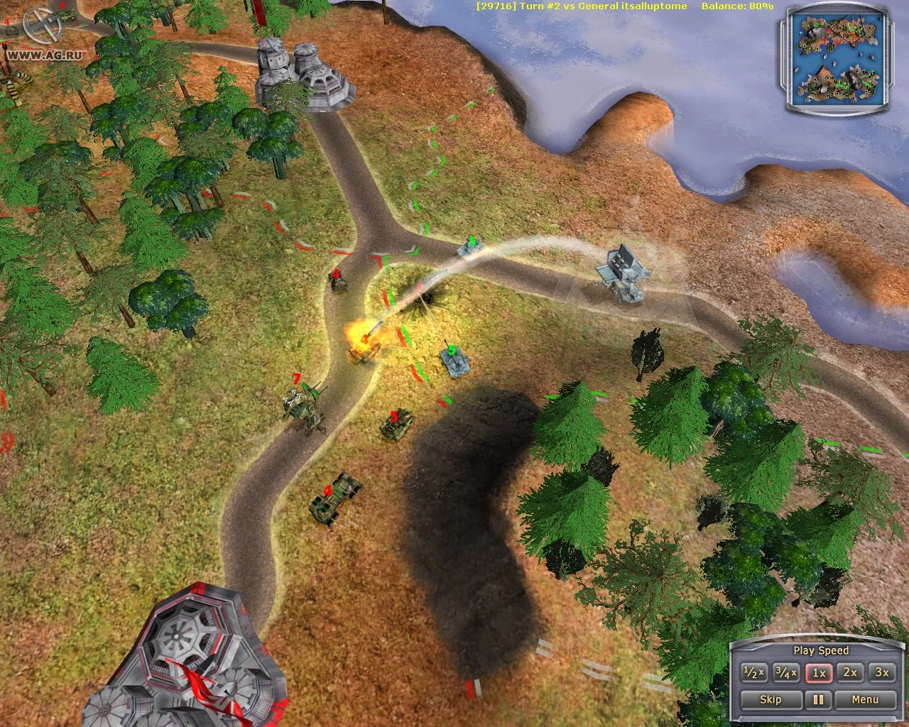 Изображение игры: Massive Assault Network