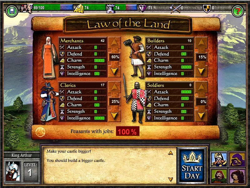 Изображение игры: Age of Castles