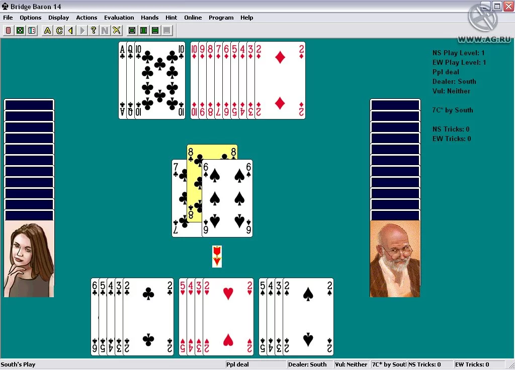 Изображение игры: Bridge Baron 14