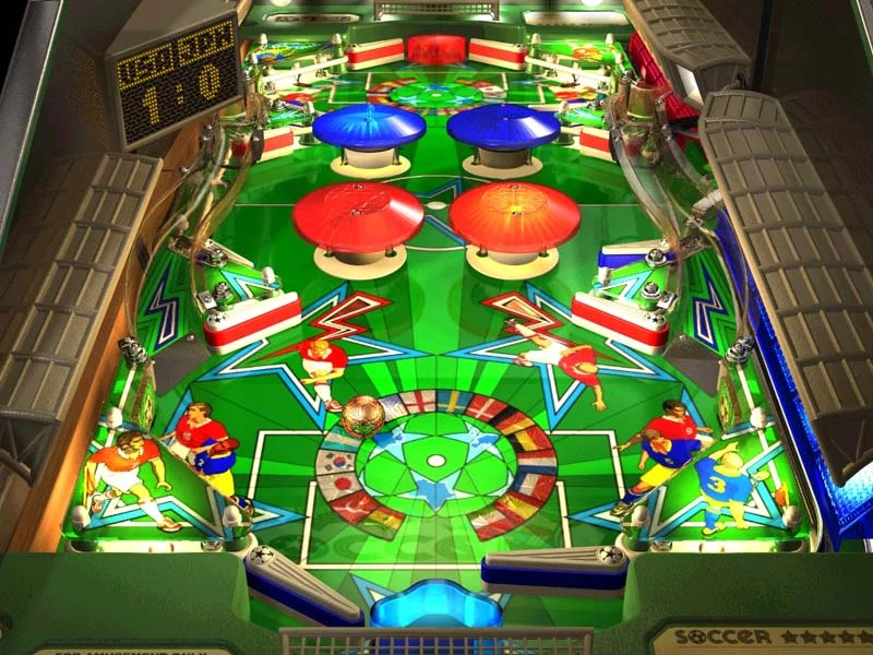 Изображение игры: WildSnake Pinball: Soccer *****