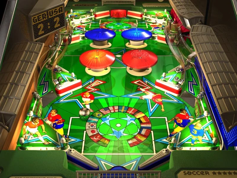 Изображение игры: WildSnake Pinball: Soccer *****