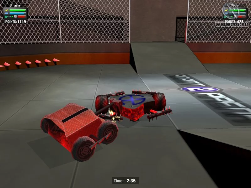 Изображение игры: Robot Arena: Design & Destroy