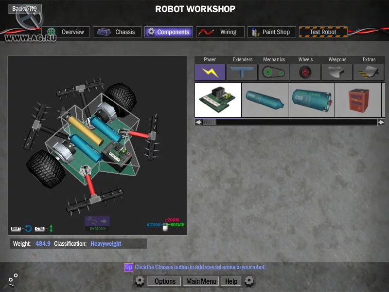 Изображение игры: Robot Arena: Design & Destroy