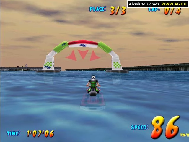 Изображение игры: Kawasaki Jet Ski Watercraft