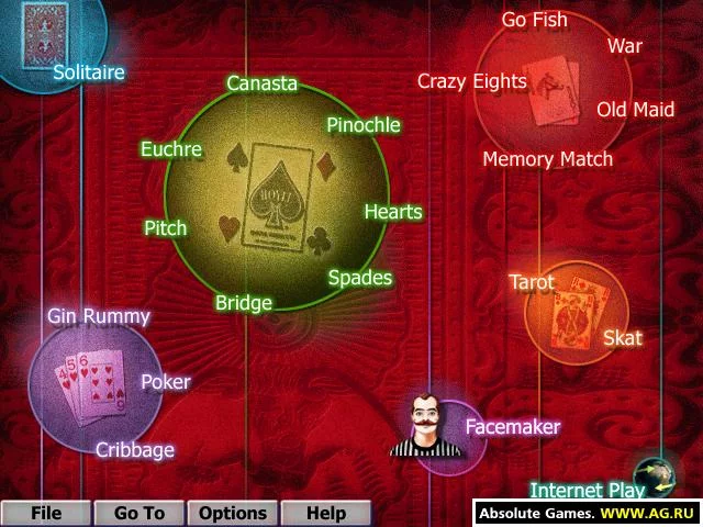 Изображение игры: Hoyle Games 2003