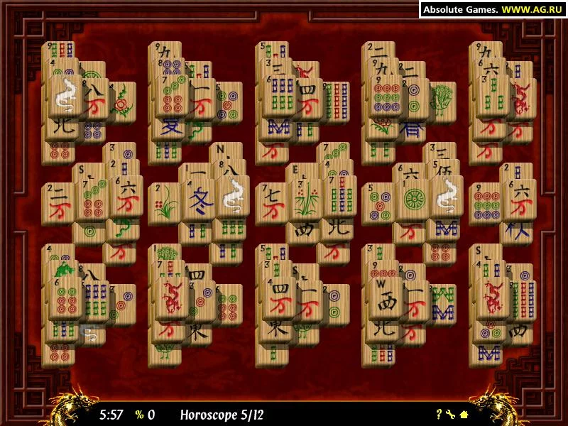 Изображение игры: The Emperor's Mahjong
